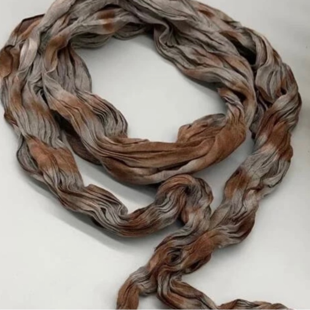 Tie Dye Thin Purse Scarf / Hairband / Scarf  - #835 / 5 for $70